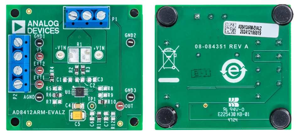 Analog Devices Inc. Carte d'évaluation AD8412ARM-EVALZ