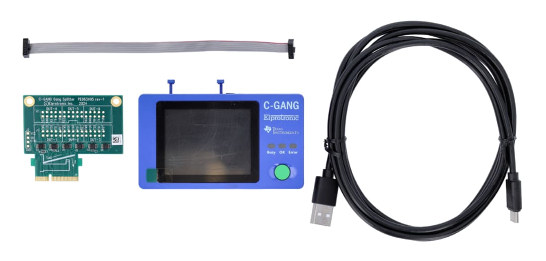 Plan mécanique - Texas Instruments Programmateur Gang à faible coût C-GANG