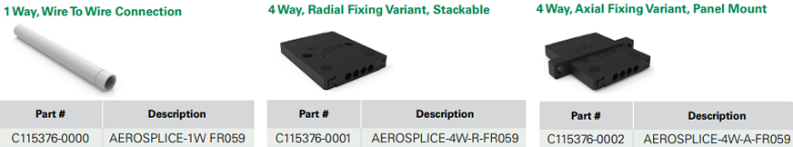 Infographie - C&K Aerospace Solution de fils reconnectables AeroSplice®
