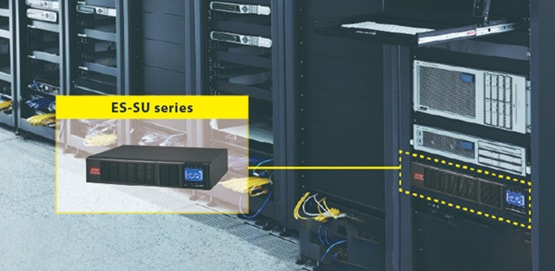 Infographie - MEAN WELL Alimentations sans interruption ASI en ligne ES-SU/TU