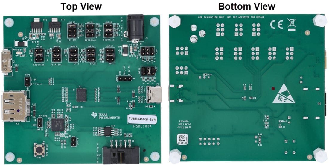 Circuit de localisation - Texas Instruments Module d’évaluation du commutateur TUSB5461Q1-EVM