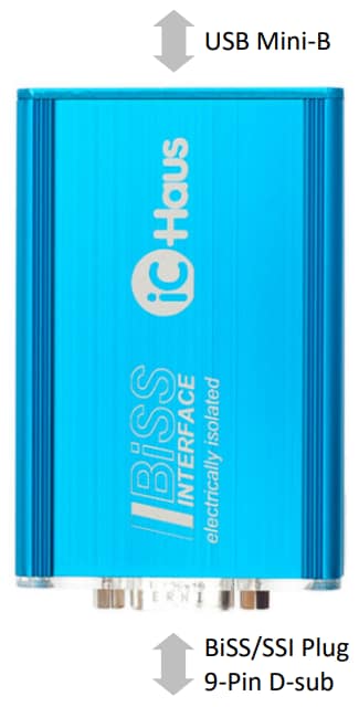 iC-Haus MB5U High Performance BiSS(SSI)-to-PC Adapter