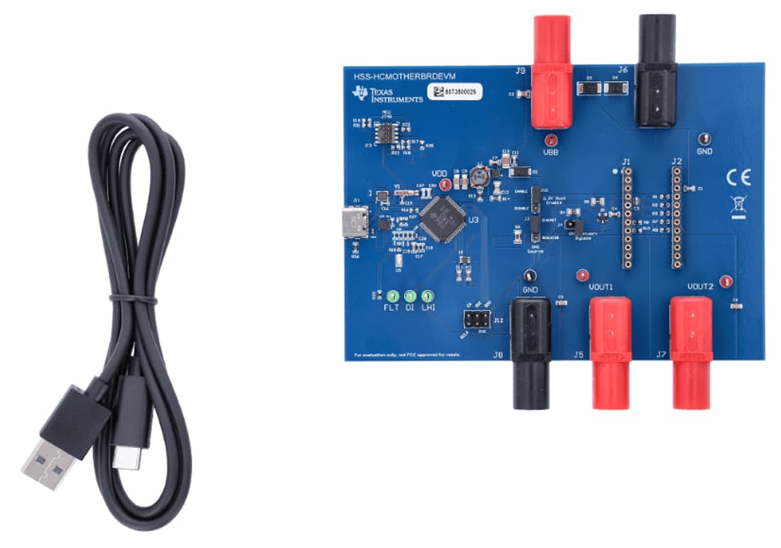 Circuit de localisation - Texas Instruments Module d'évaluation de fusible intelligent HSS-HCMOTHERBRDEVM