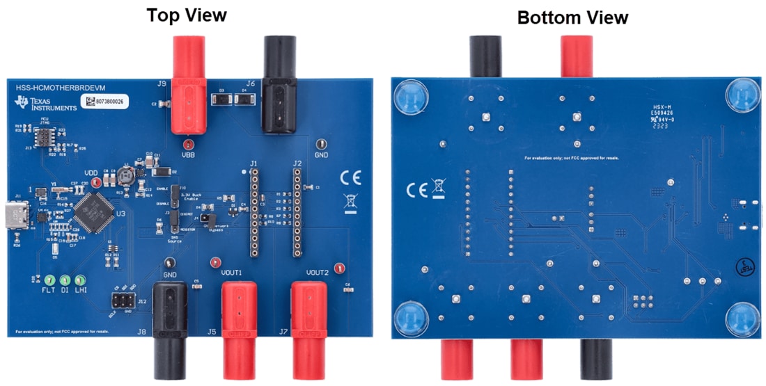 Circuit de localisation - Texas Instruments Module d'évaluation de fusible intelligent HSS-HCMOTHERBRDEVM