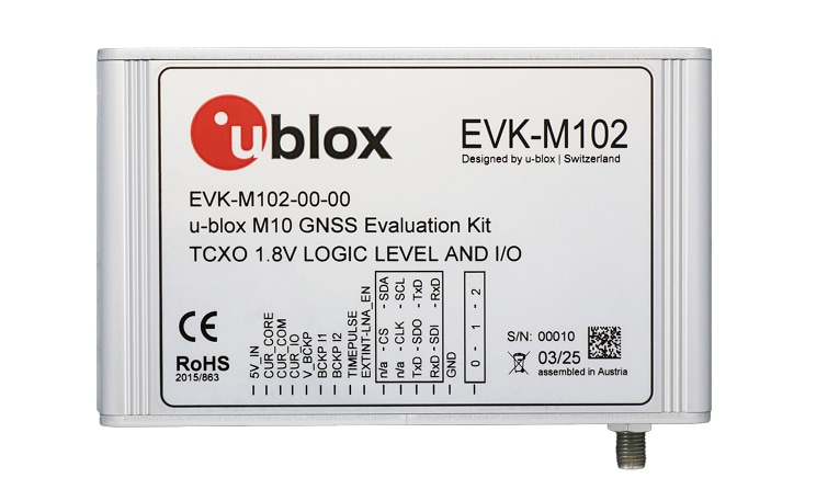 u-blox Kit d'évaluation GNSS EVK-M102