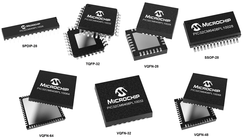 Graphique - Microchip Technology Microcontrôleurs à faible puissance basés sur Arm® Cortex®-M0+ PIC32CM-PL10