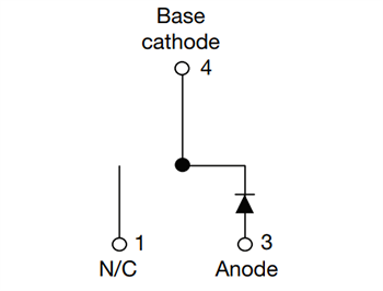 Schéma - Vishay Semiconductors Diodes  de puissance SCHOTTKY en carbure de silicium