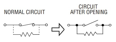 Schéma - Bourns Disjoncteurs SE (dispositifs de coupure thermique)