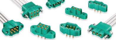 Connecteur d'alimentation M300 Harwin